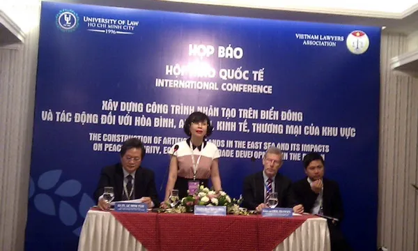 Hội thảo quốc tế về tác động của việc xây dựng công trình nhân tạo trên Biển Đông