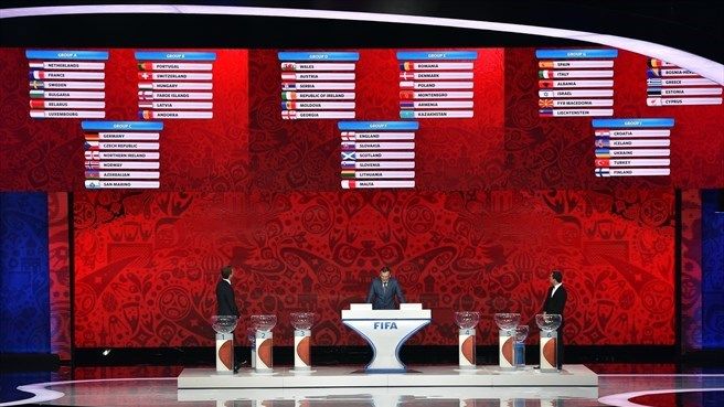 Bốc thăm vòng loại World Cup 2018: Nghiệt ngã cho Tây Ban Nha và Ý