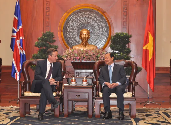 Lãnh đạo TPHCM tiếp Thủ tướng Anh