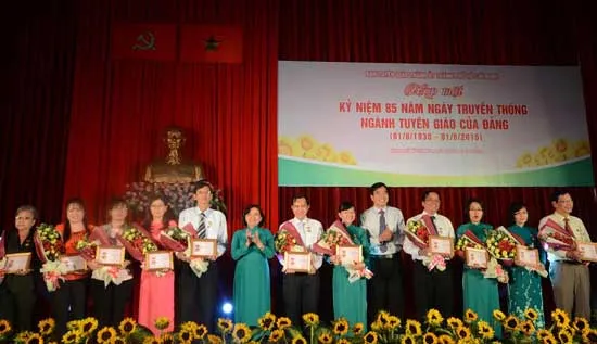  TP.HCM kỷ niệm 85 năm ngày truyền thống ngành Tuyên giáo của Đảng