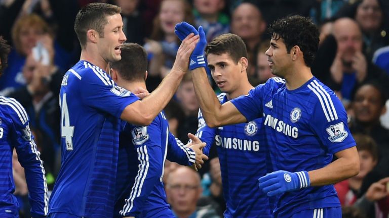 Diego Costa và Gary Cahill sẵn sàng cho trận siêu cúp với Arsenal