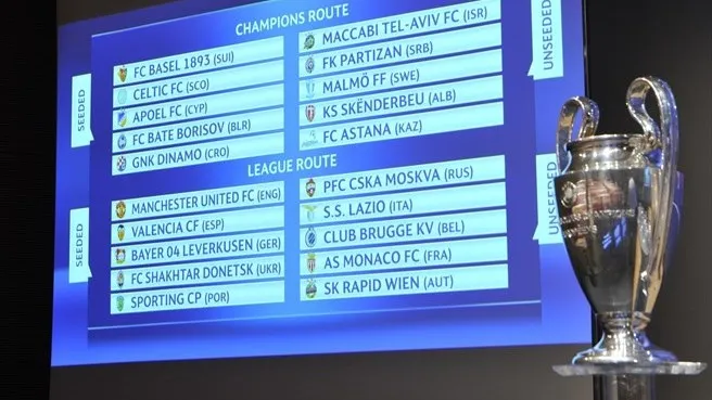 Manchester United tránh được Lazio, Monaco, gặp Club Brugge