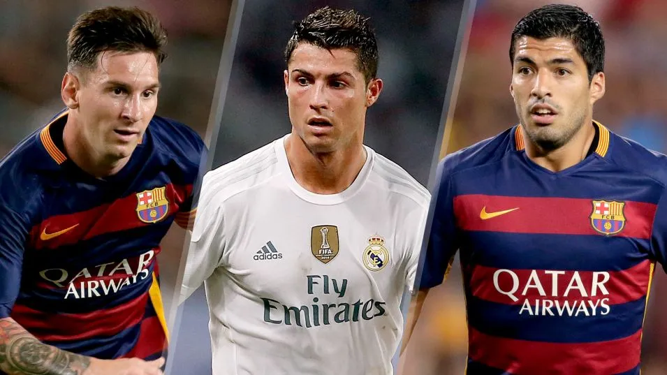 Messi, Suarez và Ronaldo tranh danh hiệu xuất sắc nhất mùa giải 2014-2015 của UEFA