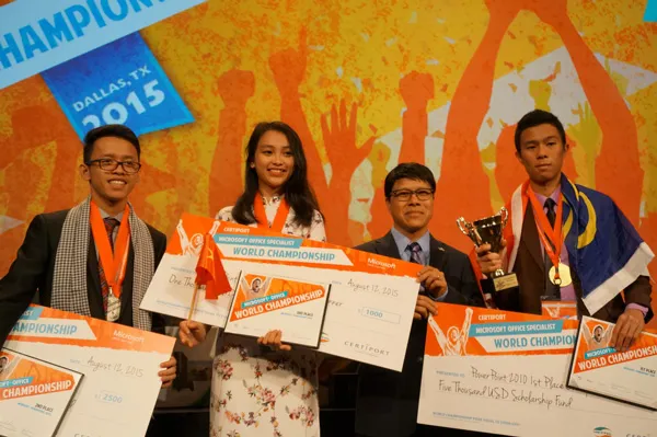 Việt Nam giành Huy chương Đồng Microsoft PowerPoint 2010