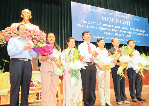 Thành phố Hồ Chí Minh: Đẩy mạnh tốc độ xóa nghèo