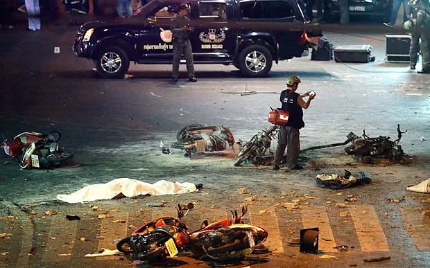 Thái Lan: Ít nhất 12 người chết trong vụ đánh bom tại thủ đô Bangkok