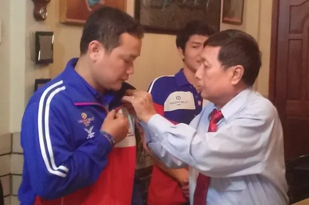 Tuyển Vovinam Campuchia sang Việt Nam tri ân môn phái