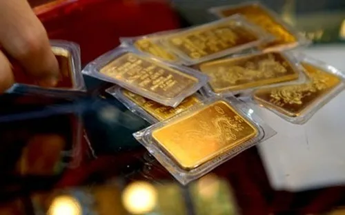 Giá vàng trong nước tăng do điều chỉnh tỷ giá