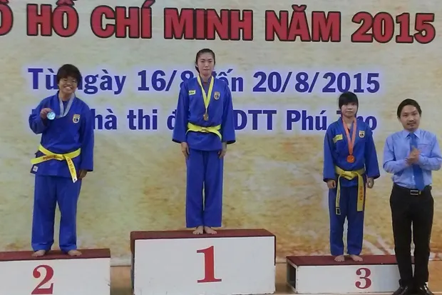 Giải vô địch Vovinam TPHCM 2015: Quận 8 vô địch toàn đoàn