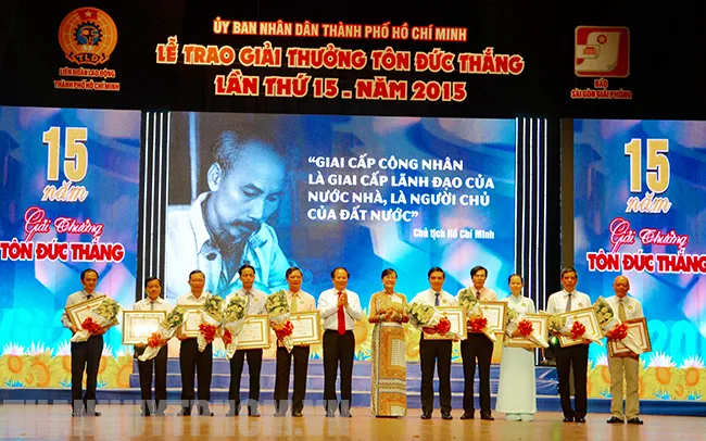 Giải thưởng Tôn Đức Thắng: Động lực phấn đấu cho kỹ sư, công nhân TPHCM
