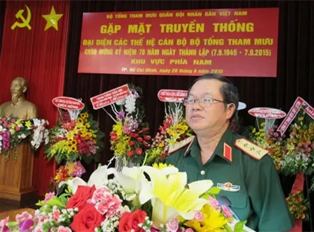 Bộ Tổng Tham mưu gặp mặt truyền thống các thế hệ cán bộ khu vực phía Nam