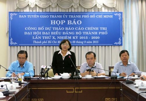 Toàn bộ bản Dự thảo Báo cáo chính trị Đại hội Đại biểu Đảng bộ thành phố lần thứ X, nhiệm kỳ 2015 - 2020