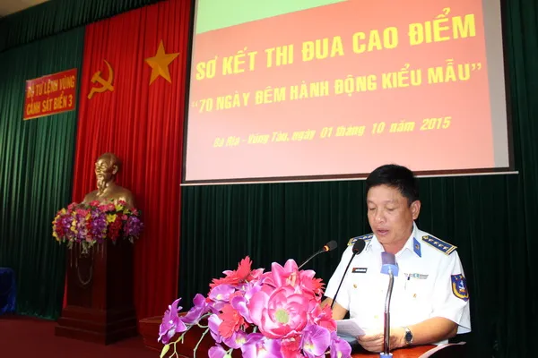 Sáng mãi phẩm chất Bộ đội cụ Hồ - Người chiến sỹ Cảnh sát biển Việt Nam