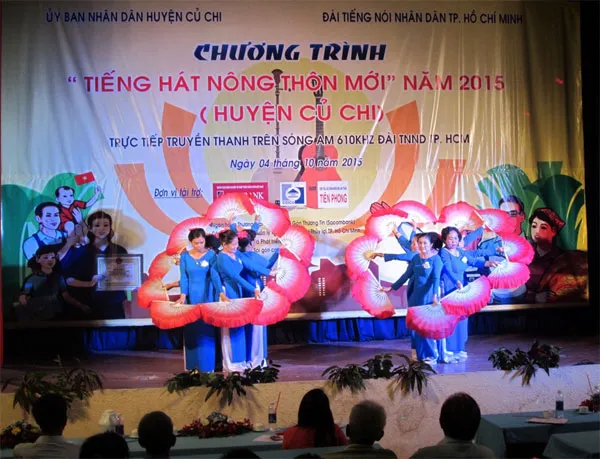 “Tiếng hát nông thôn mới 2015” đến với xã Thái Mỹ, huyện Củ Chi