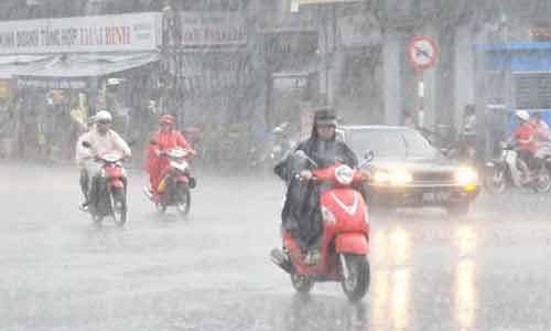 Cảnh báo mưa to, lũ quét do không khí lạnh tăng cường