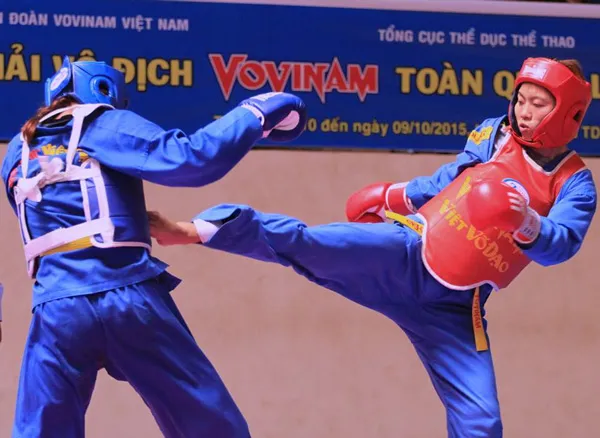 TPHCM nhất toàn đoàn giải Vovinam toàn quốc 2015