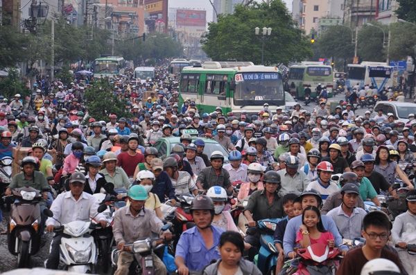 TPHCM tái ùn tắc giao thông