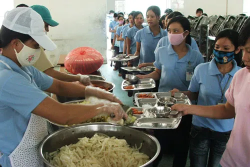 35% công nhân không ăn đủ bữa