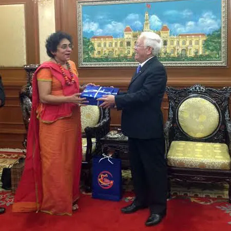 Chủ tịch UBND TP Lê Hoàng Quân tiếp Đại sứ nước Cộng hòa XHCN Dân chủ Xri Lan-ca