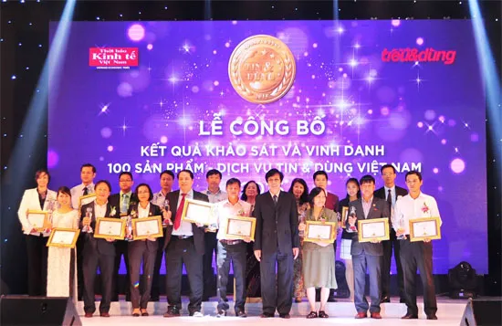 Vinamilk 3 năm liên tiếp được bình chọn thương hiệu “Tin và dùng” 