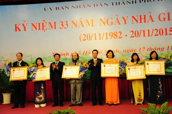 6 cá nhân của ngành GD-ĐT TPHCM được tặng Huân chương lao động hạng 3