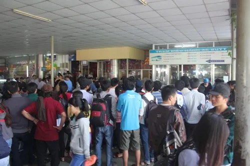 Từ 10/1/2016: Bến xe Miền Đông bán vé xe Tết Bính Thân