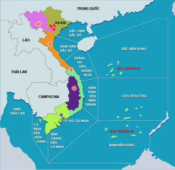 Không khí lạnh đang di chuyển xuống phía Nam