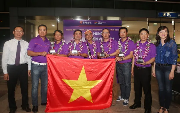 Golf Việt Nam đoạt hạng 3 thế giới giải nghiệp dư