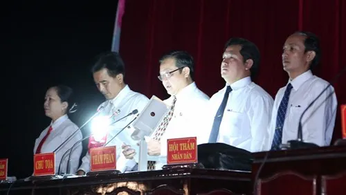 Hai bị cáo Nguyễn Hải Dương và Vũ Văn Tiến lãnh án tử hình