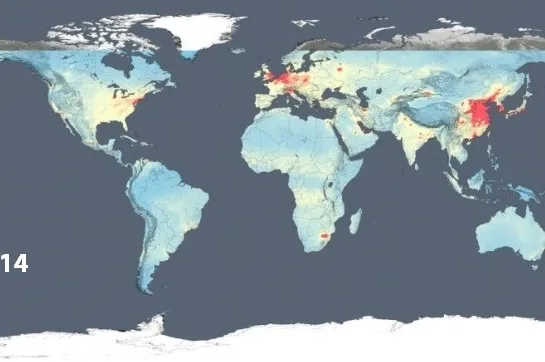 NASA công bố hình ảnh vệ tinh về ô nhiễm trên toàn thế giới