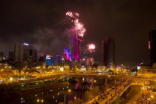 Điểm tin 24 giờ - 01/01/2016:  Người dân khắp thế giới tưng bừng đón giao thừa
