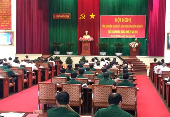 TPHCM hoàn thành tốt công tác quân sự - quốc phòng địa phương năm 2015