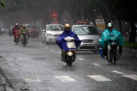 Thời tiết hôm nay (10.01): Không khí lạnh gây mưa.