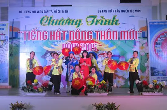 “Tiếng hát nông thôn mới” chào tạm biệt huyện Hóc Môn