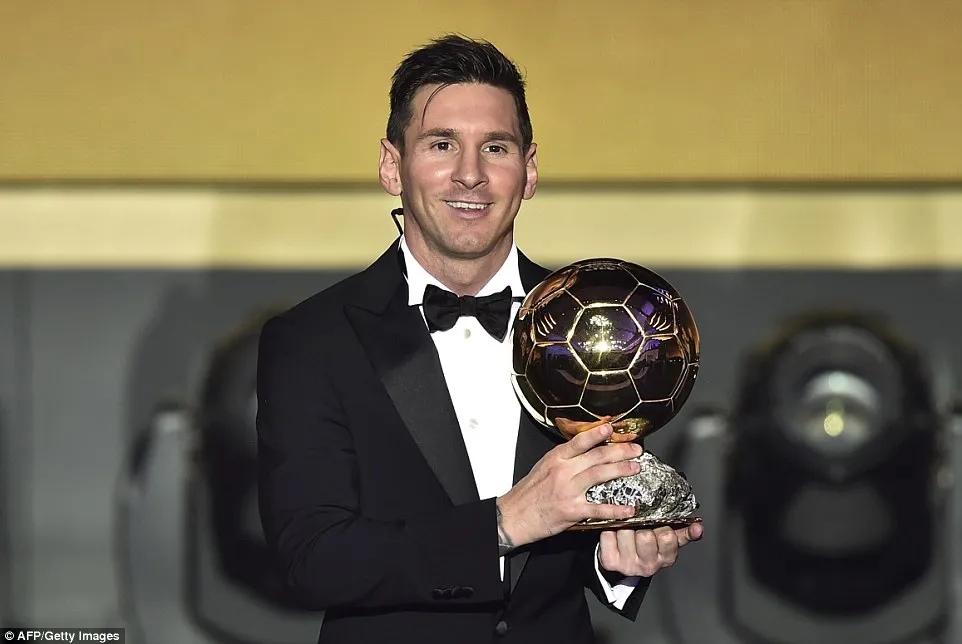 Messi đoạt Quả bóng vàng FIFA 2015