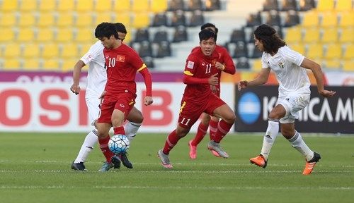 U23 Việt Nam thúc thủ trước U23 Jordan
