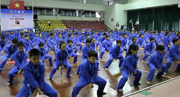 Khai mạc giải Vovinam Hội khoẻ Phù Đổng TPHCM năm học 2015 -2016