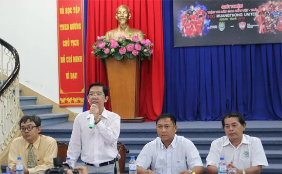 Nhà vô địch V-League Bình Dương đá giao hữu cùng các ngôi sao Thái Lan