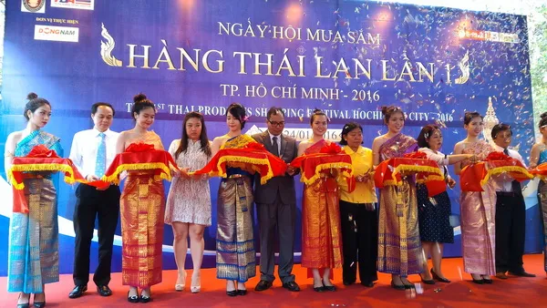 Lần đầu tiên, hội chợ mua sắm hàng Thái Lan tại TPHCM