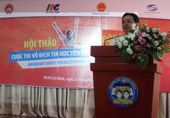 Phát động cuộc thi Tin học Văn phòng Thế giới dành cho học sinh trung học