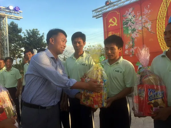 Học viên trường cai nghiện 3 vui Xuân