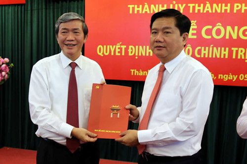 Ông Đinh La Thăng là tân Bí thư Thành ủy TPHCM