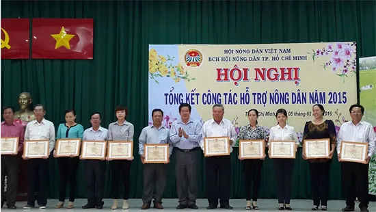 Năm 2015: Quỹ hỗ trợ nông dân thành phố vận động được hơn 3 tỷ đồng  