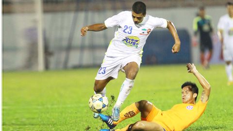 Vòng 2 - V.League 2016: Hoàng Anh Gia Lai 1 - 2 SHB.Đà Nẵng