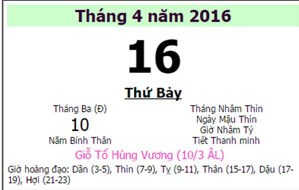 Thêm 10 ngày nghỉ lễ trong năm 2016