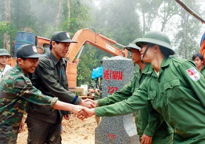 Điểm tin sáng 14/3/2016: Hoàn thành tăng dày, tôn tạo hệ thống mốc quốc giới Việt Nam-Lào