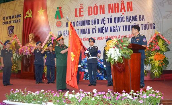 Gặp mặt kỷ niệm 15 năm Ngày thành lập Bộ Tư lệnh Vùng Cảnh sát biển 3