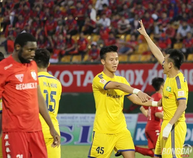 Kết quả vòng 5 - V-League 2016: Hà Nội TundefinedT thúc thủ trước Bình Dương