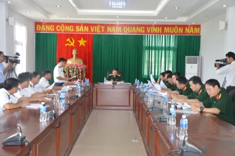 Kiểm tra công tác chuẩn bị bầu cử Đại biểu Quốc hội, HĐND các cấp tại BTL Vùng Cảnh sát biển 3