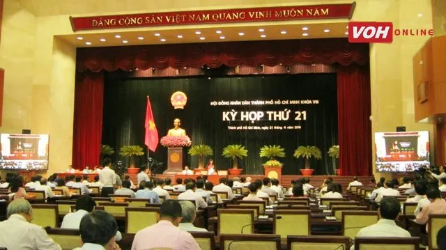 Khai mạc kỳ họp lần thứ 21- HĐND TPHCM khóa VIII